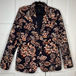 ANN TAYLOR NAVY & FLORAL BLAZER 💎